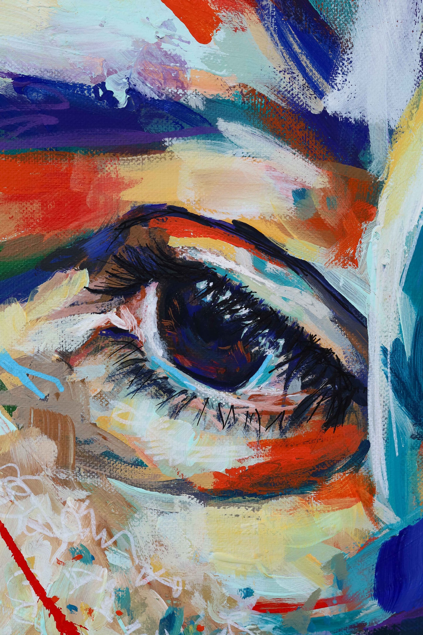 Peinture portrait - La Gracieuse Aurélie Chavanne Art