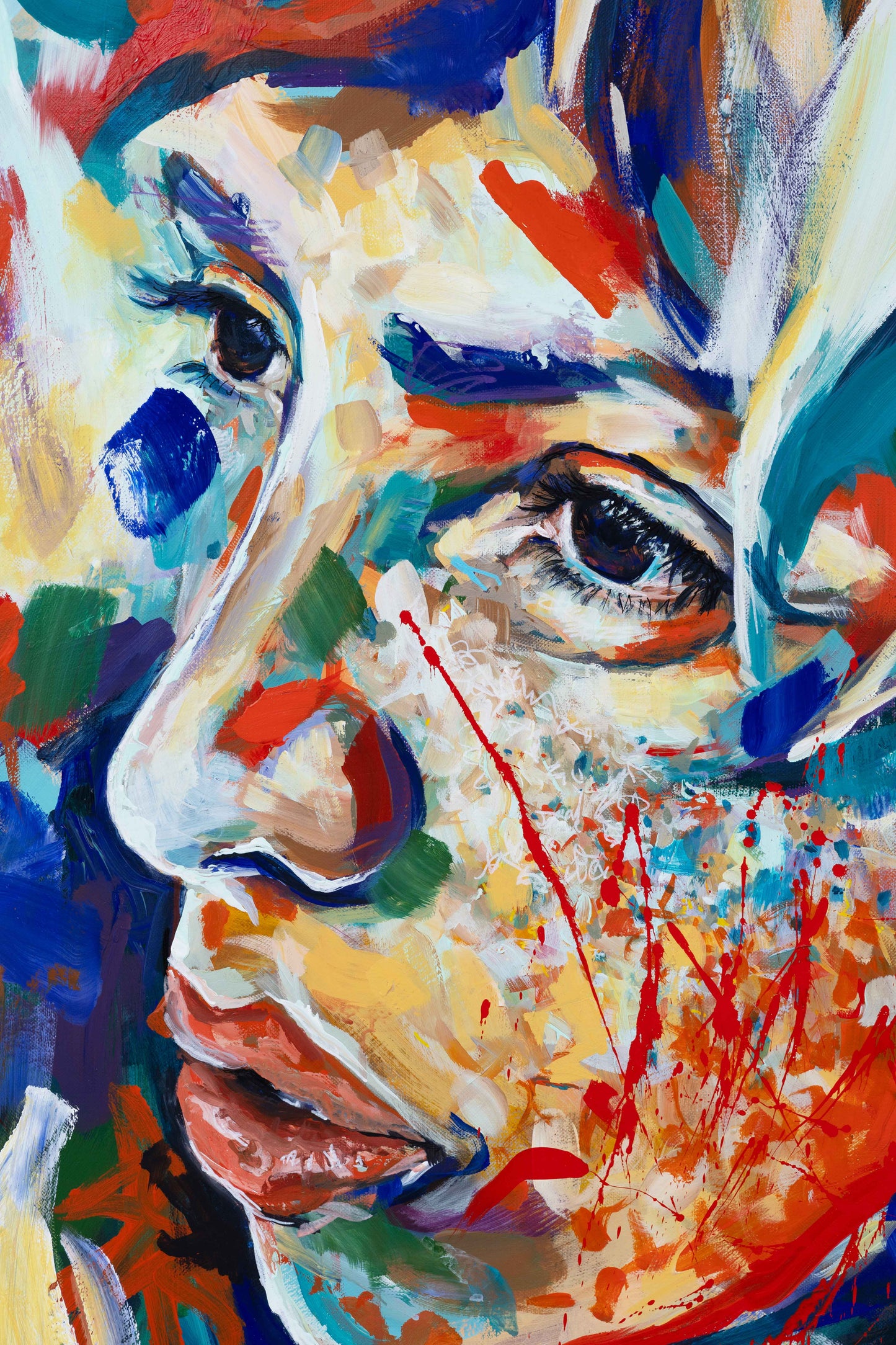 Peinture portrait - La Gracieuse Aurélie Chavanne Art
