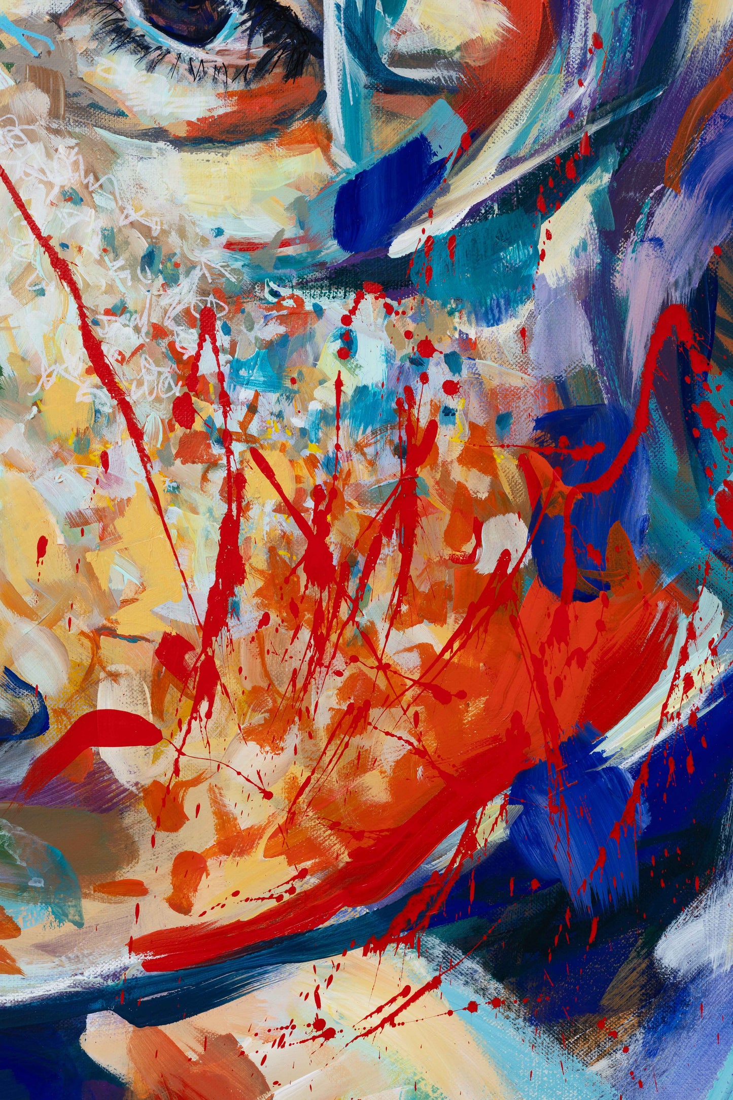 Peinture portrait - La Gracieuse Aurélie Chavanne Art