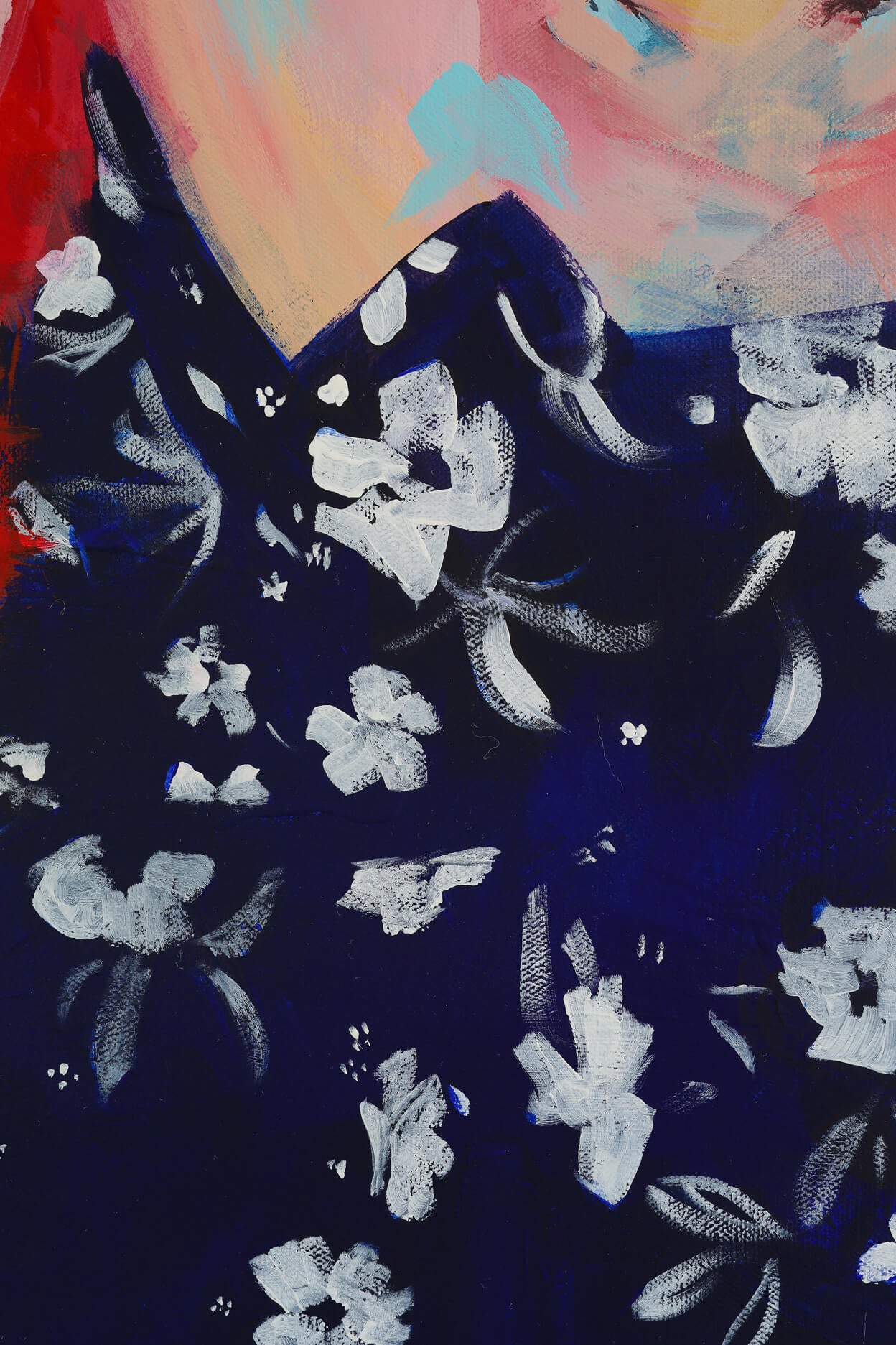 Peinture portrait - Ombres suspendues Aurélie Chavanne Art