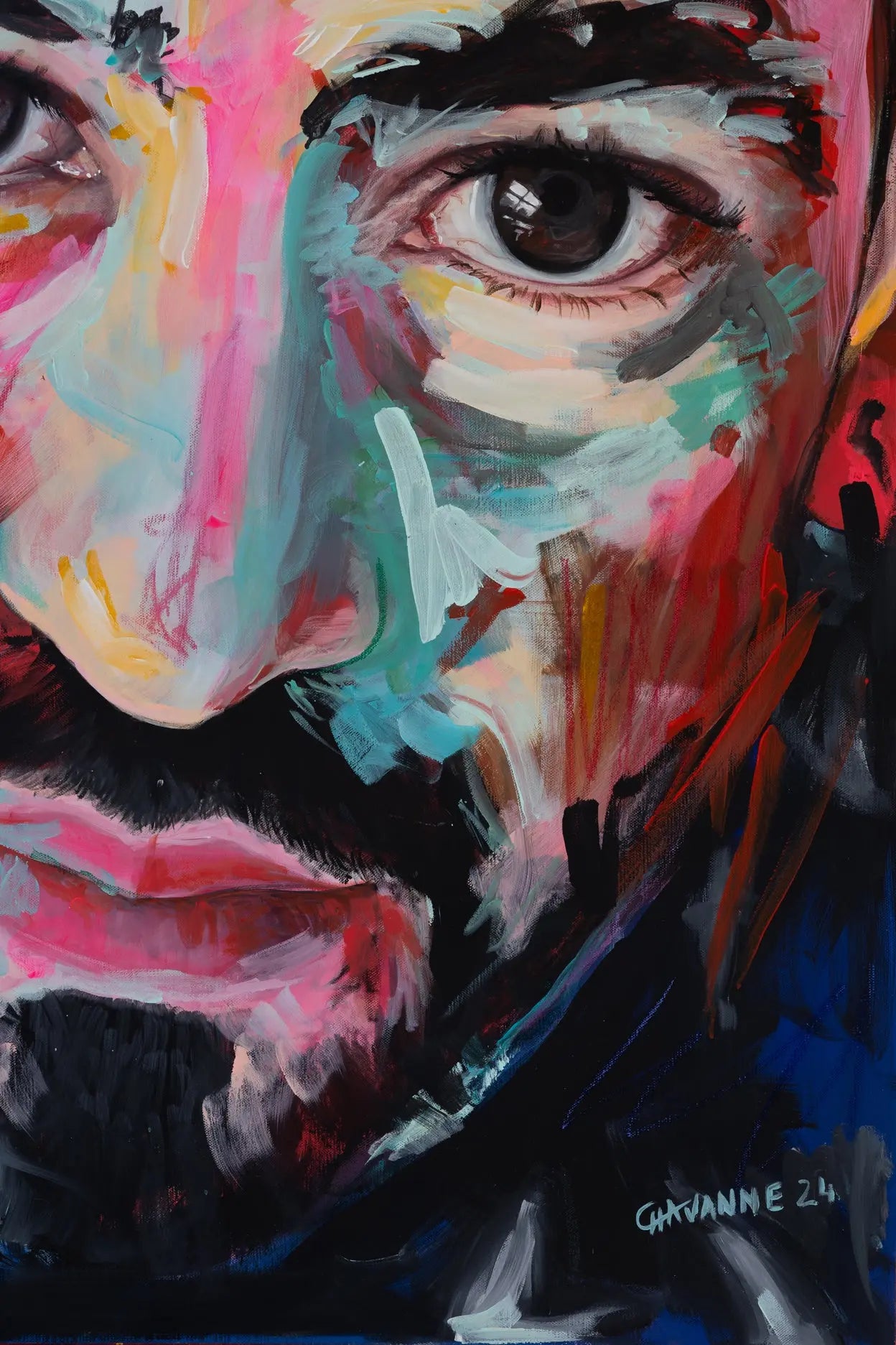 Au coeur de la nuit renaît l’espoir Aurélie Chavanne Art