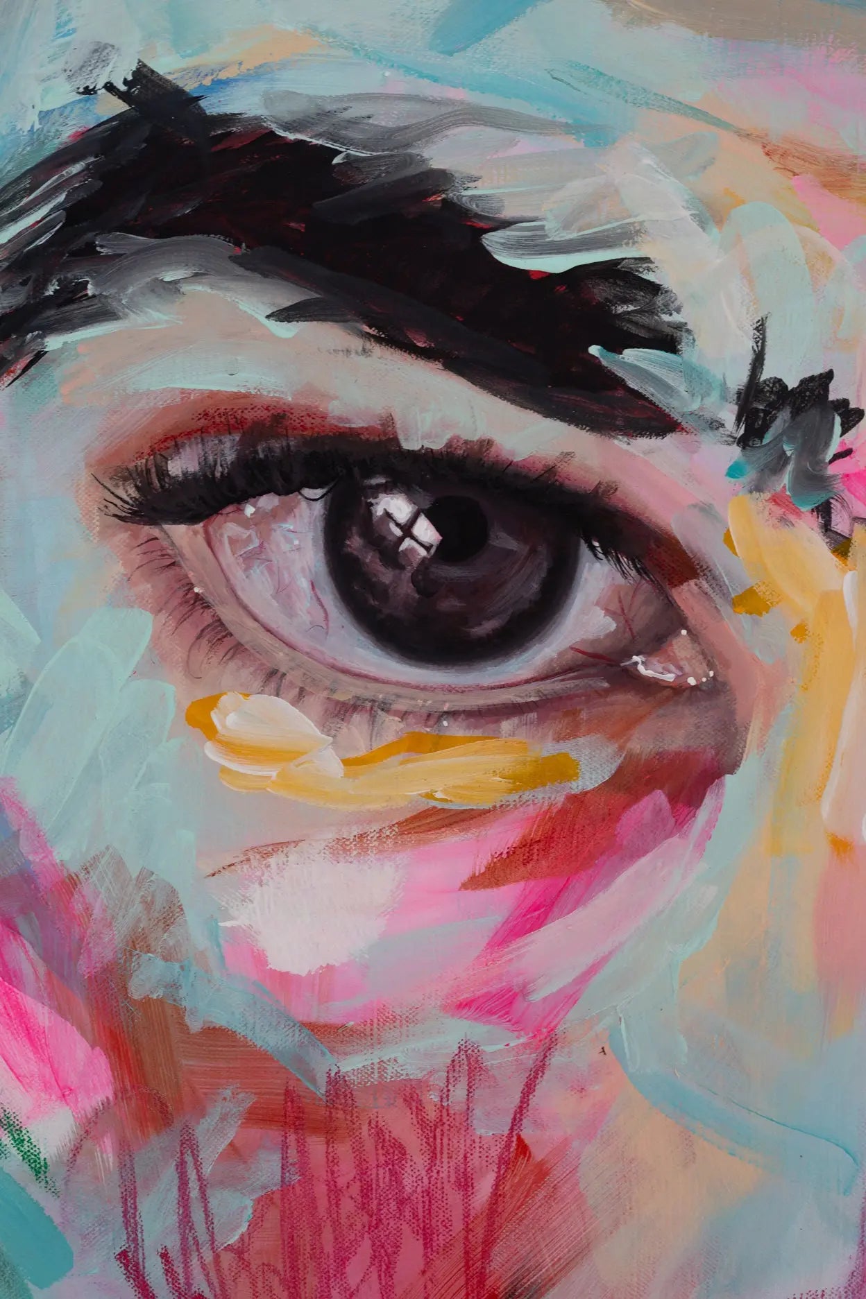 Au coeur de la nuit renaît l’espoir Aurélie Chavanne Art