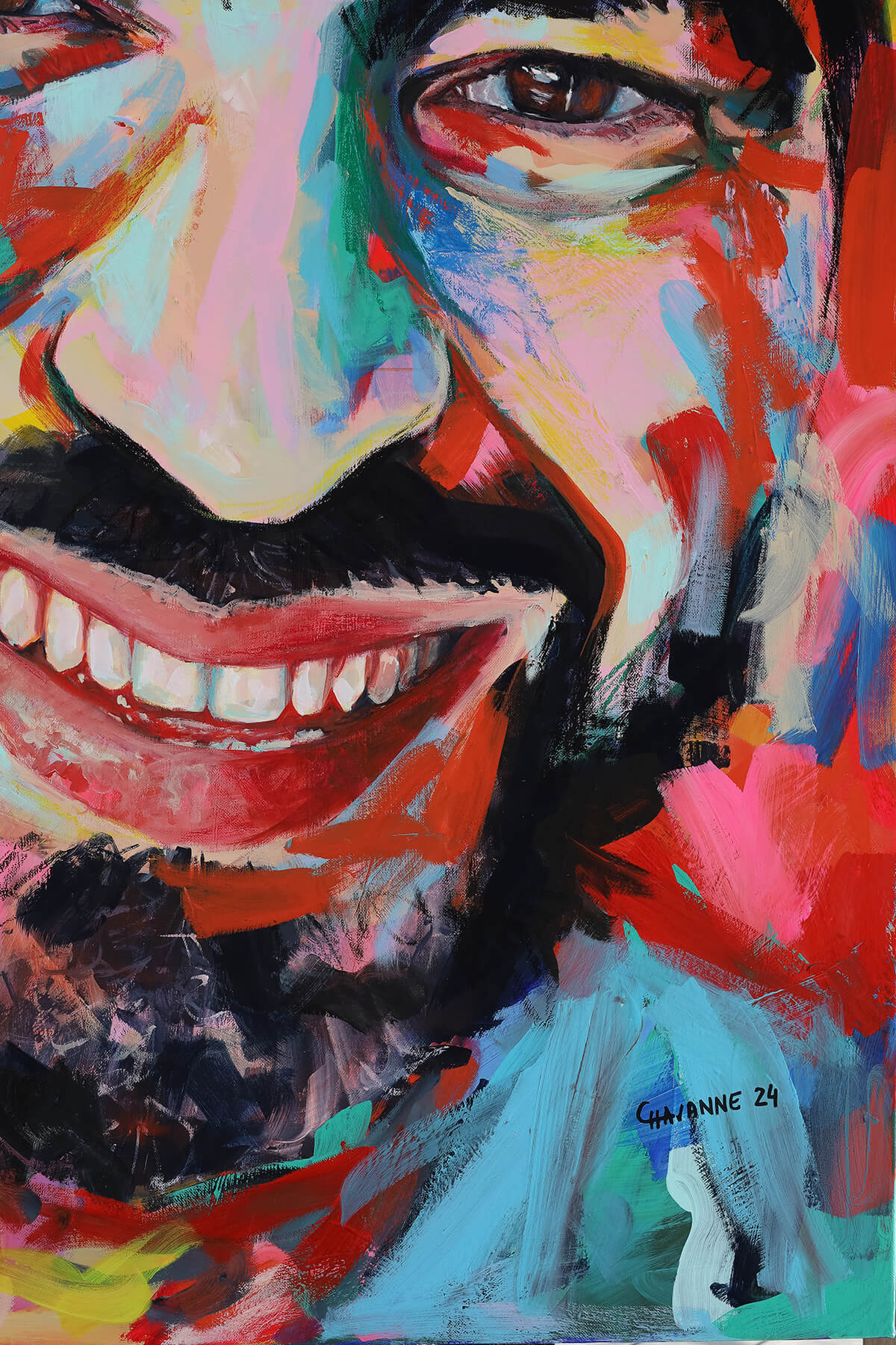 Peinture portrait - Inestimable Aurélie Chavanne Art