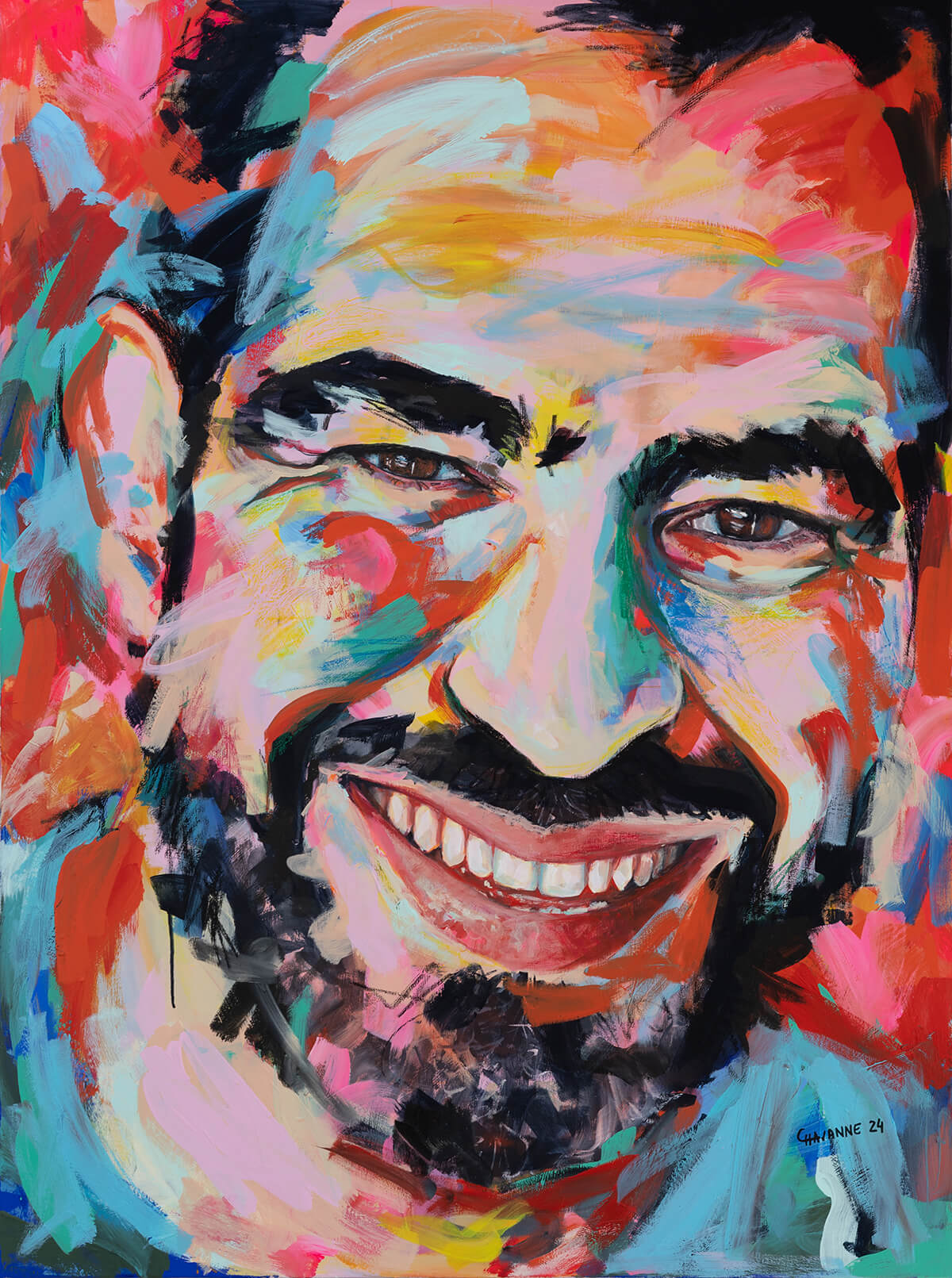 Peinture portrait - Inestimable Aurélie Chavanne Art