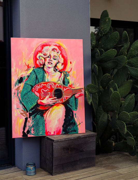 Oeuvre originale - Douceur et Rebellion Aurélie Chavanne Art