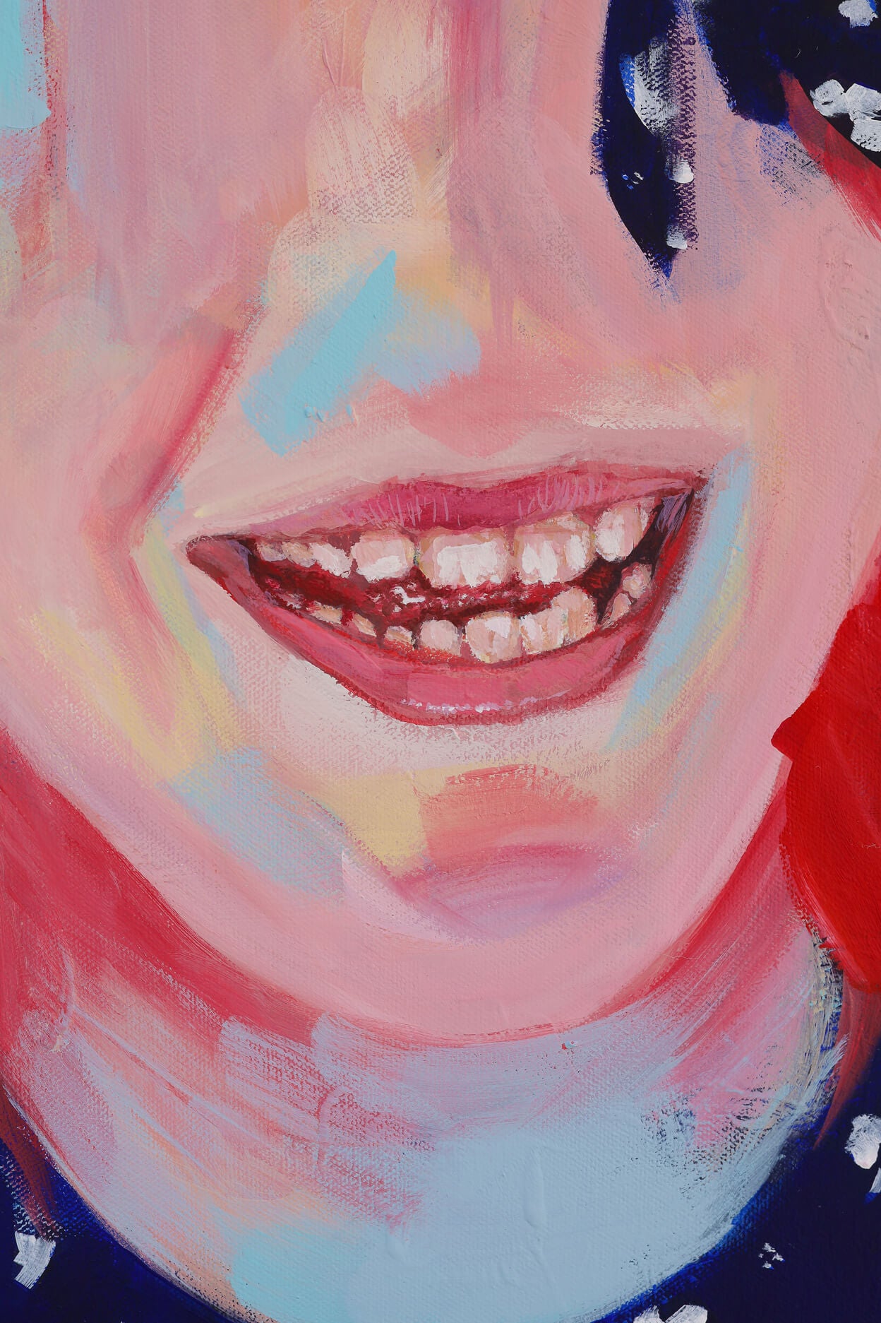 Peinture portrait - Ombres suspendues Aurélie Chavanne Art